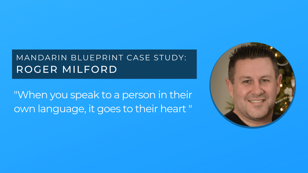 “When you speak to a person in their own language, it goes to their heart” – Roger Milford